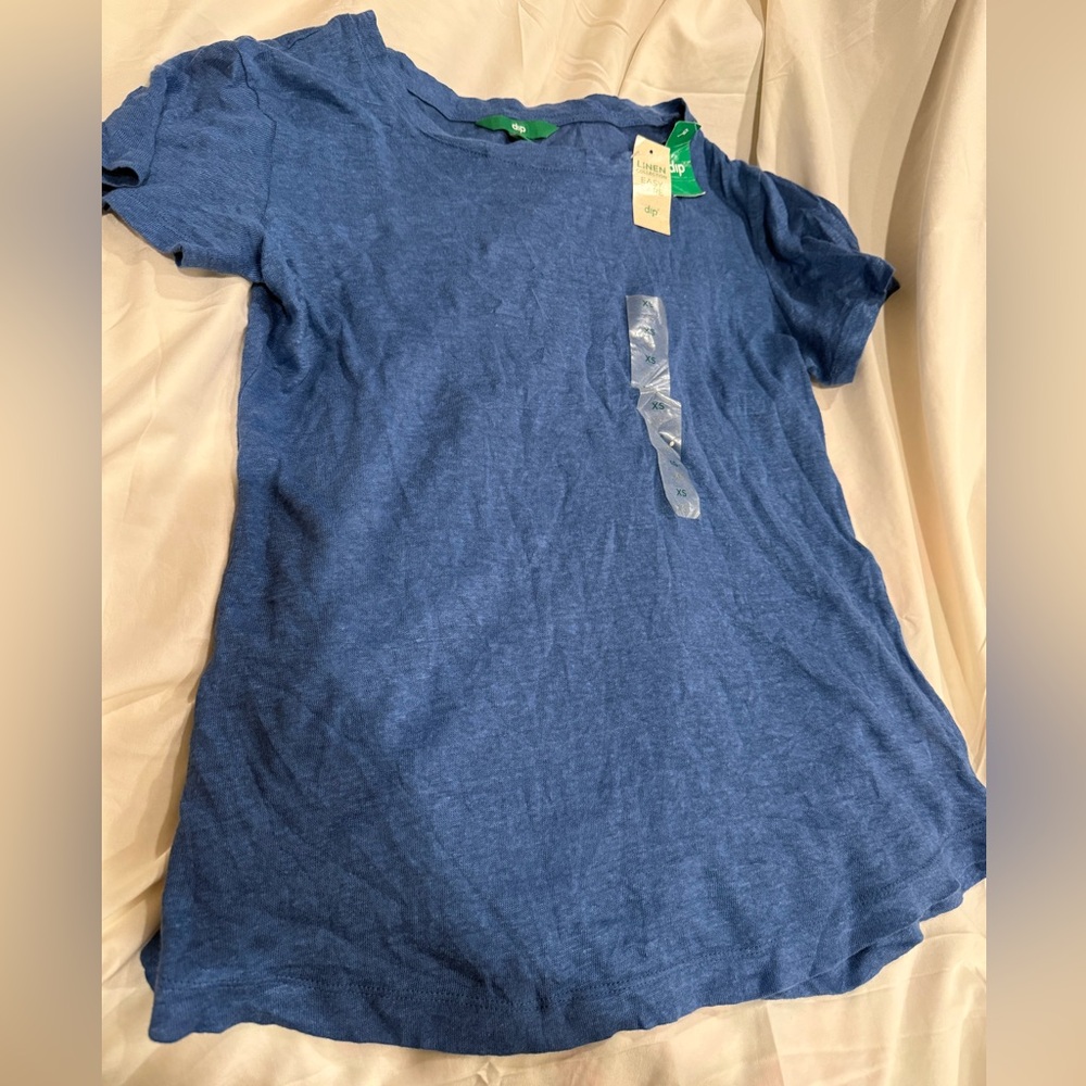 Dip Short Sleeve Blue women’s tee
